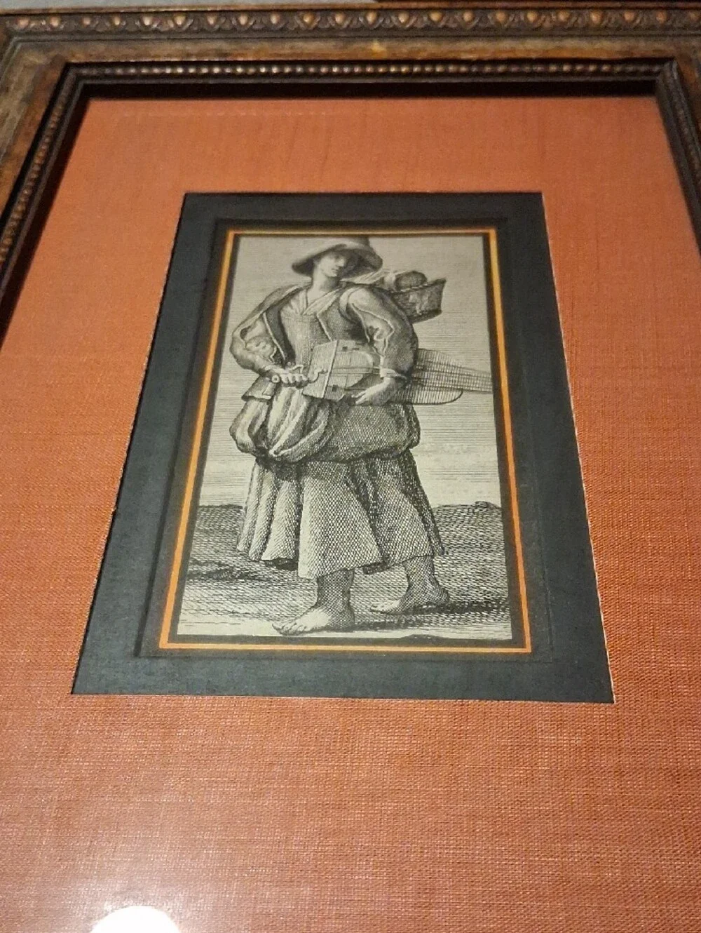 H. Hal Kramer Vintage Framed Artwork